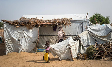 Desplazados en el Lago Chad Un millón de residentes en el lago Chad se quedan aislados