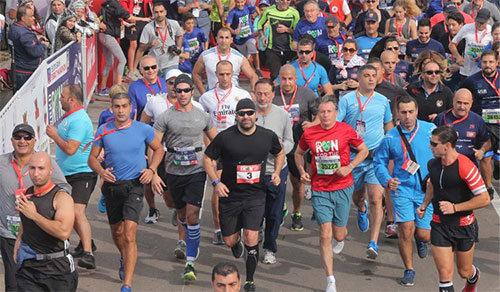 Saad Hariri participa en una maratón en Beirut Día maratónico en Beirut