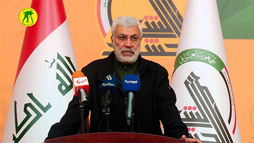 El jefe de las fuerzas de la Movilización Popular en Iraq, Abu Mahdi al Muhandes El emirato de Daesh entre Mosul y Raqqa a punto de caer