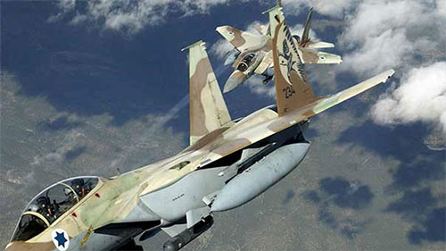 La aviación israelí lanza dos misiles sobre Sabura El enemigo sionista trata de levantar la moral de los grupos terroristas