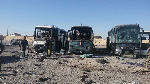 atentados terroristas en Tikrit y Samaraa Aumenta el número de mártires por los atentados terroristas en Tikrit y Samaraa