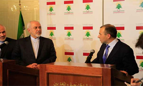 El canciller de Irán, Mohamed Yavad Zarif Irán valora elección de Aoun como una victoria para todos los libaneses