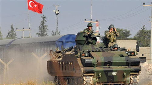 Fuerzas turcas atacan enclave kurdo en el norte de Siria Fuerzas turcas atacan enclave kurdo en el norte de Siria