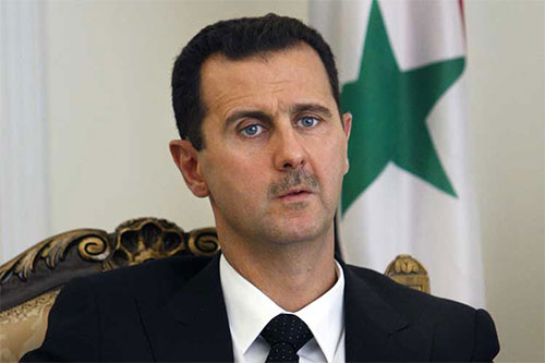 El presidente de Siria, Bashar al Assad Al Assad denuncia que EEUU bloquea la investigación sobre el supuesto ataque químico