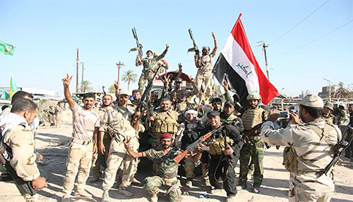 fuerzas iraquíes Daesh está llegando al colapso total en Iraq