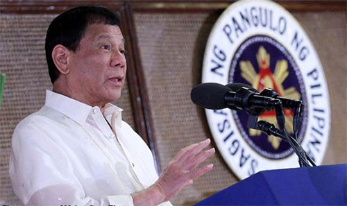 El presidente de Filipinas, Rodrigo Duterte Polémicas declaraciones del presidente de Filipinas