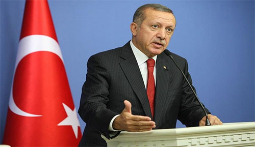El presidente de Turquía, Recep Tayyip Erdogan Erdogan describe a la Unión Europea como “alianza cruzada”