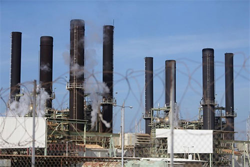 planta eléctrico en la Franja de Gaza Miles de enfermos están en peligro en la Franja de Gaza