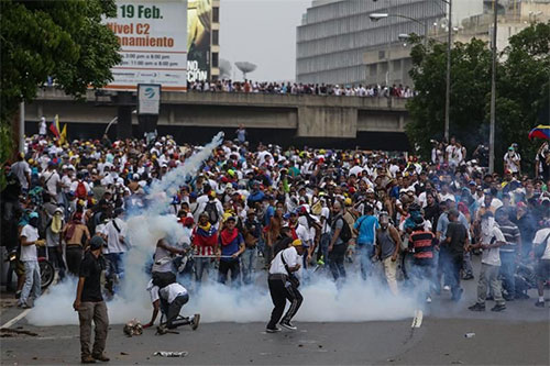 protestas antigobernales en Venezuela La oposición venezolana convoca a nuevas manifestaciones para este jueves