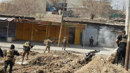 Las fuerzas iraquíes arrebatan a Daesh el barrio de Al Tanek Liberado el barrio más extenso en la zona occidental de Mosul