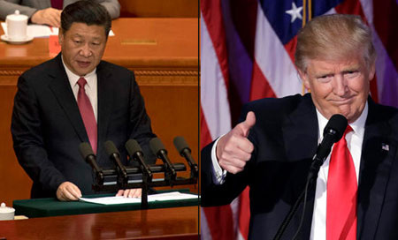 xi jinping y donald trump Las relaciones económicas entre EEUU y China se hacen más difíciles