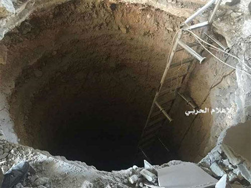 un túnel de 500 metros en Medaya Ejército sirio descubre un túnel de 500 metros en Medaya