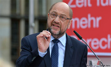 El candidato socialdemócrata alemán, Martin Schulz Schulz promete sacar armas nucleares de EEUU almacenados en Alemania