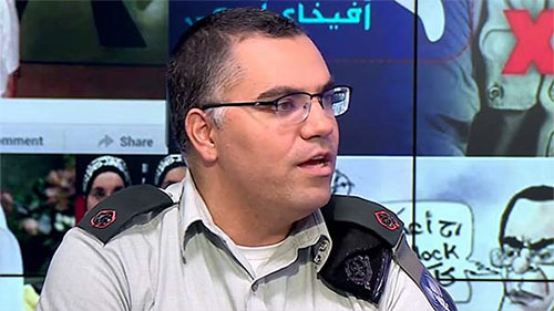 Avichay Adraee Un combatiente de Hezbolá “envía” un mensaje al portavoz militar israelí