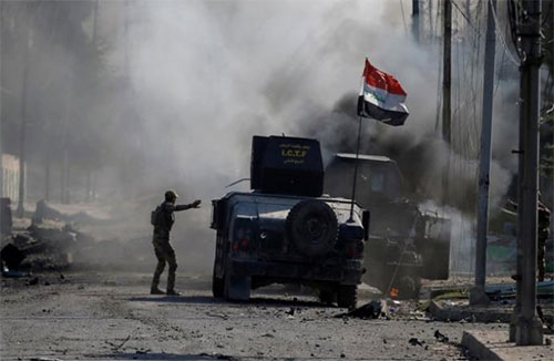 fuerzas iraquíes irrumpen en la ciudad de Tel Afar Las fuerzas iraquíes irrumpen en la ciudad de Tel Afar