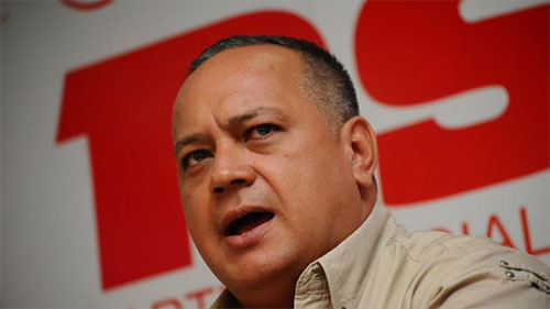 Diosdado Cabello Cabello llama a la unidad de los venezolanos ante amenazas de EEUU