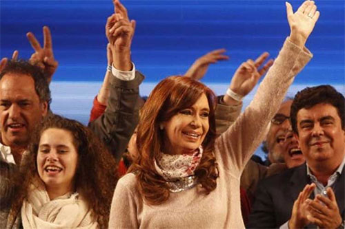 Cristina Fernández se alista para última fase de legislativas