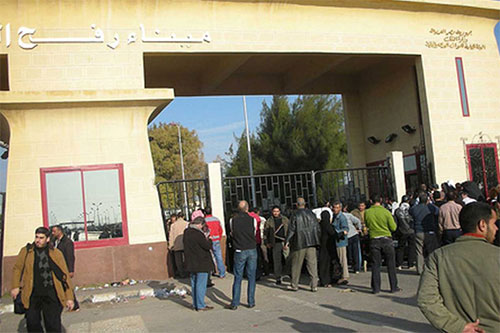 Egipto abre temporalmente paso de frontera con Gaza