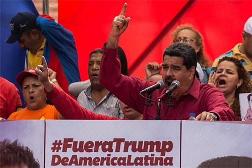 Maduro a Trump: Go Home Maduro responde a la amenaza militar de Trump con un “Go home”