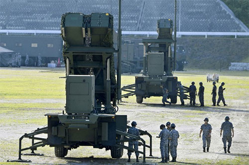 Japón despliega sistema antimisiles Japón despliega sistema antimisiles tras la amenaza de Corea del Norte a Guam
