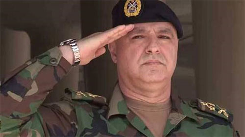 el jefe del Ejército, general Josephe Aoun El presidente de Líbano anuncia oficialmente la victoria sobre Daesh