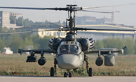 El helicóptero ruso Ka-52 Rusia suministrará a Egipto 15 helicópteros Ka-52