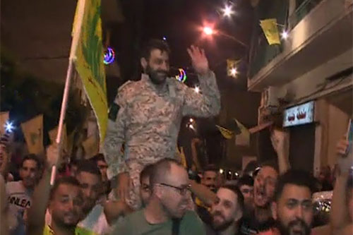 Liberados tres combatientes de Hezbolá Liberados tres combatientes de Hezbolá