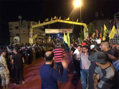 Los liberados son recibidos con honores en la localidad libanesa de Qaa Hezbolá completa su victoria con la liberación de sus prisioneros