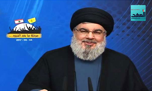 secretario general de Hezbolá, Sayed Hassan Nasrolá Hezbolá anuncia “cumplida la misión” contra Al Nusra y “ya es el turno a Daesh”