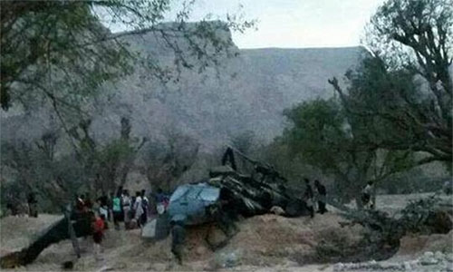 Derribado un avión de la agresión saudí en Yemen Derribado un avión de la agresión saudí en Yemen