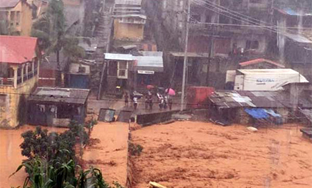 Inundaciones en Sierra Leona La mayor tragedia de Sierra Leona