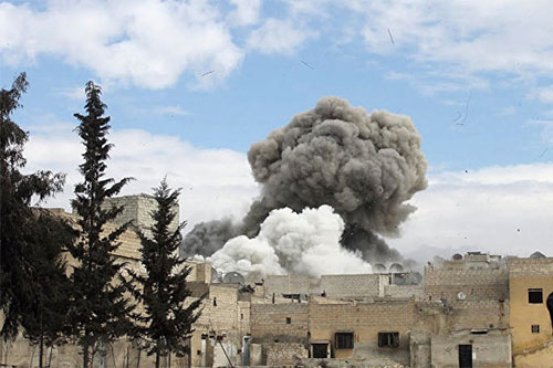 bombardeo en Siria Más de 8.000 terroristas fueron aniquilados en Siria en tres meses