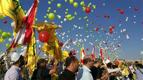Hezbolá celebra “tiempos de Victoria” Hezbolá celebra “tiempos de Victoria” sobre el enemigo sionista y los terroristas takfiríes