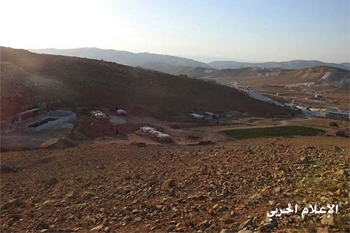 instalaciones terroristas en Wadi Hmayed En fotos, el cuartel con piscina que los terroristas construyeron en Líbano