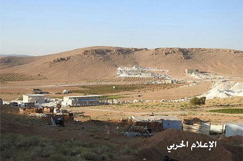 instalaciones terroristas en Wadi Hmayed En fotos, el cuartel con piscina que los terroristas construyeron en Líbano
