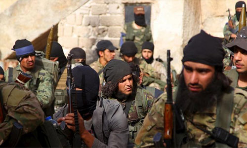 miembros del grupo terrorista Frente al Nusra