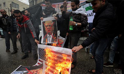 El mundo se opone al anuncio de Trump El mundo se opone al anuncio de Trump de reconocer Al Quds como capital israelí