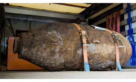 Una bomba de la SGM en Alemania Desactivan una bomba de la Segunda Guerra Mundial en Alemania