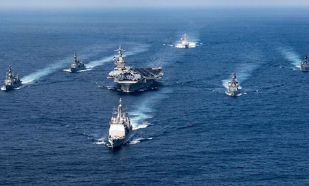 Buques de Guerra de EEUU Corea del Norte: Si EEUU impone un bloqueo naval sería un acto de guerra