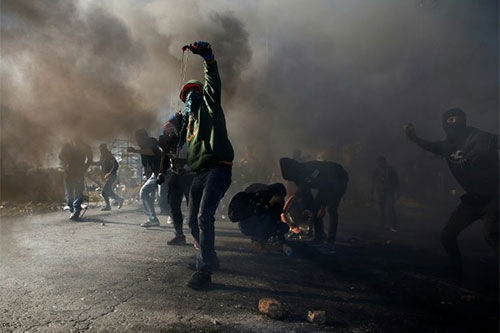 Día de ira en Palestina ocupada Día de ira en Palestina ocupada tras el anuncio de Trump