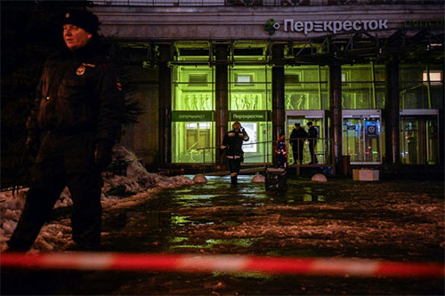 la explosión en San Petersburgo