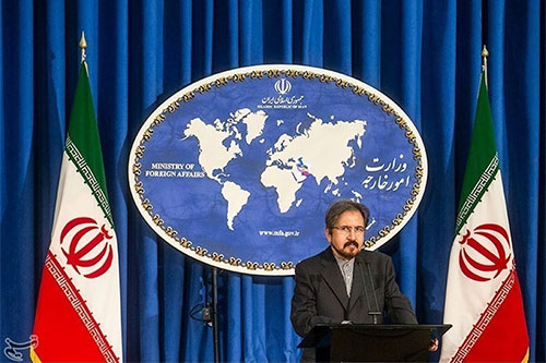 el portavoz de Exteriores iraní, Bahram Qasemi