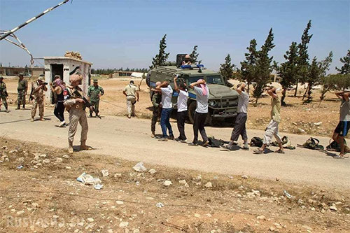opositores armados se entregan al ejército sirio La reconciliación nacional gana terreno en la provincia siria de Homs