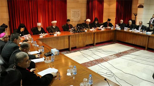 Principales grupos confesionales libaneses rechazan decisión de Trump Máximas autoridades religiosas en Líbano declaran Al Quds capital de Palestina