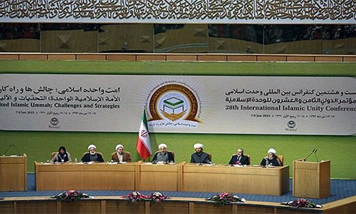 Conferencia Internacional de Unidad Islámica en Teherán Rohani insta a la “unidad islámica” para acabar con la violencia en Oriente Medio