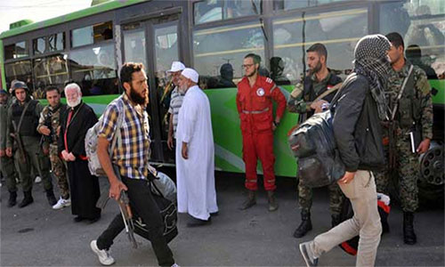 evacuación de terroristas Terroristas en Siria reciben entrenamiento en Jordania de asesores extranjeros