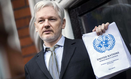 assange Assange: WikiLeaks no tiene la intención de desvelar sus fuentes