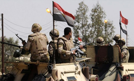 Militares de Egipto Ejército egipcio mata a seis terroristas en el Sinaí