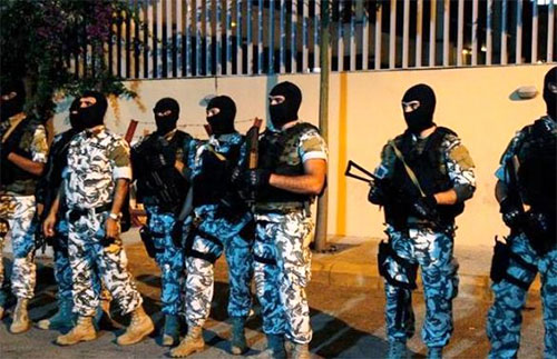 miembros de la Seguridad General de Líbano