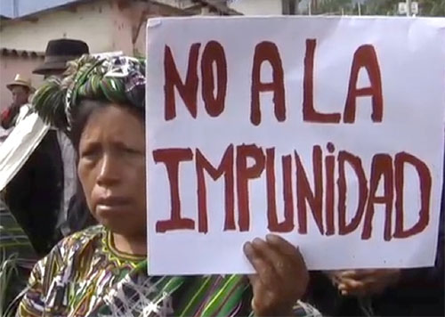 No a la impunidad La entidad sionista, cómplice directo del genocidio en Guatemala